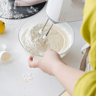 Picture of the Ingredients being mixed in a bowl.